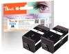 319223 - Peach Doppelpack Tintenpatrone schwarz kompatibel zu No. 920XL bk*2, D8J47AE HP